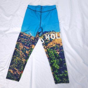 Hollywood Leggings by Zara Terez Stretch Yoga Pants Sz Medium